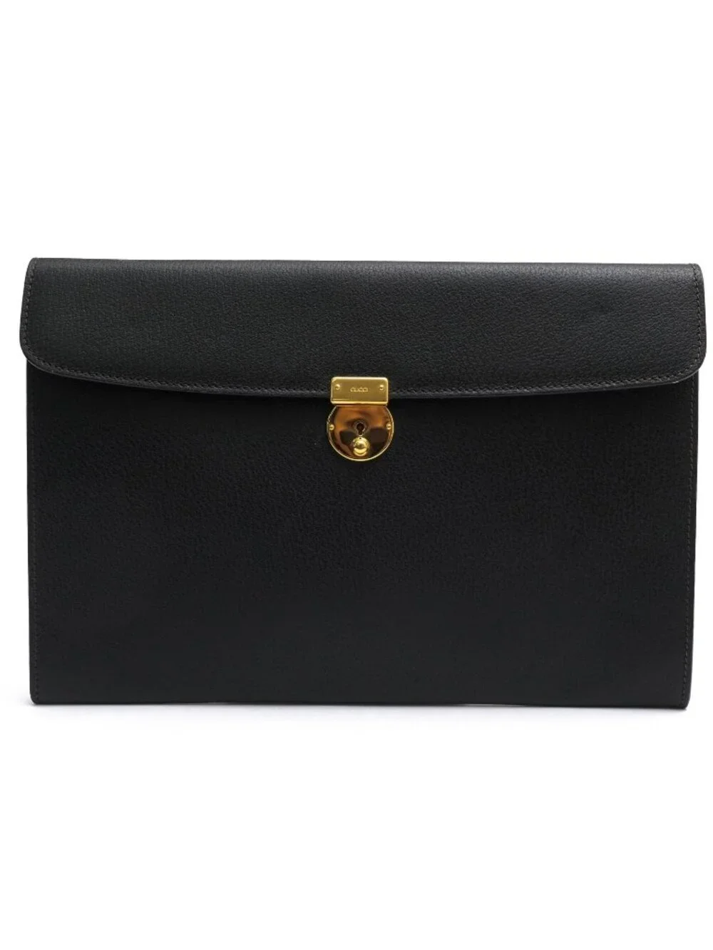 Gucci Clutch Leather Black